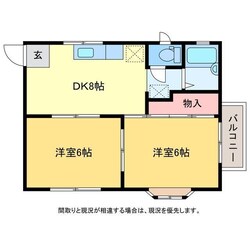 プロムナード小針の物件間取画像